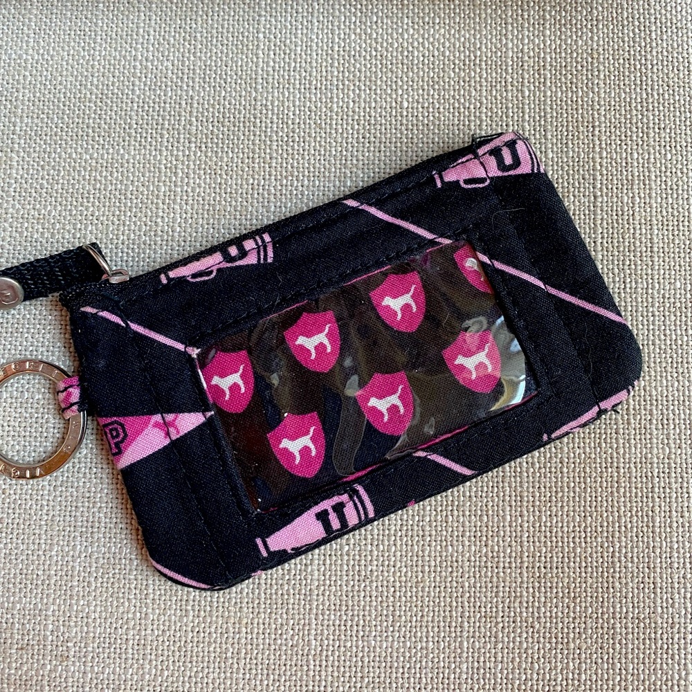 Vintage VS PINK School Spirit Coin Purse with Key Chain🖤